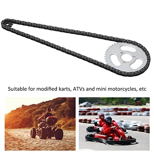 Drive Sprocket Chain Combo, Front and Rear Sprocket Chain Replacement, High