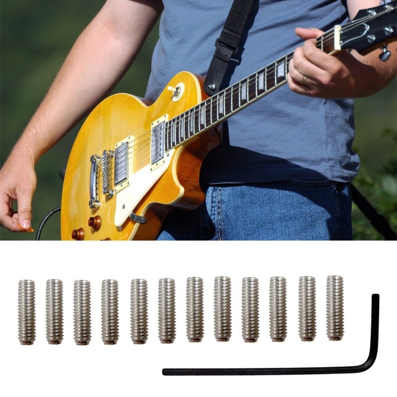 Guitar Bridge Saddle Height Adjust Screws for Series