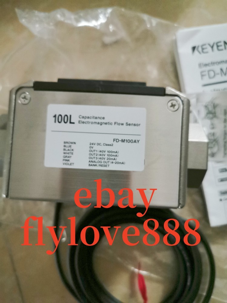 KEYENCE FD-M100AY Electromagnetic digital flow sensor brand new
