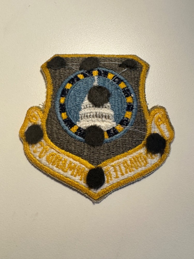 Vintage USAF Headquarters Command Patch - Washington DC