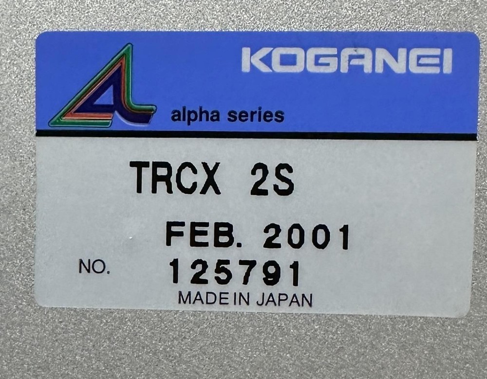 Koganei TRCX2S Alpha Series Robot Controller ERCX