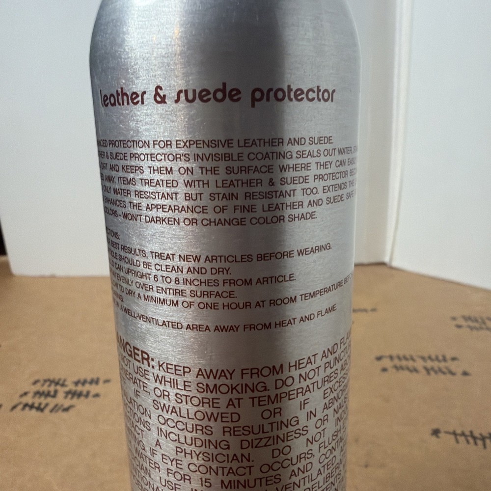 Wilsons Leather Leather & Suede Protector Spray 10 Oz NOS