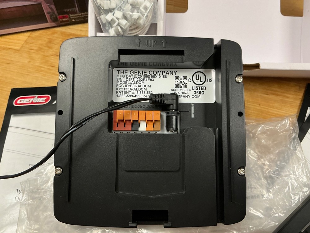 Partial Aladdin Connect® Smartphone Enabled Garage Door Controller ALDCM Partial