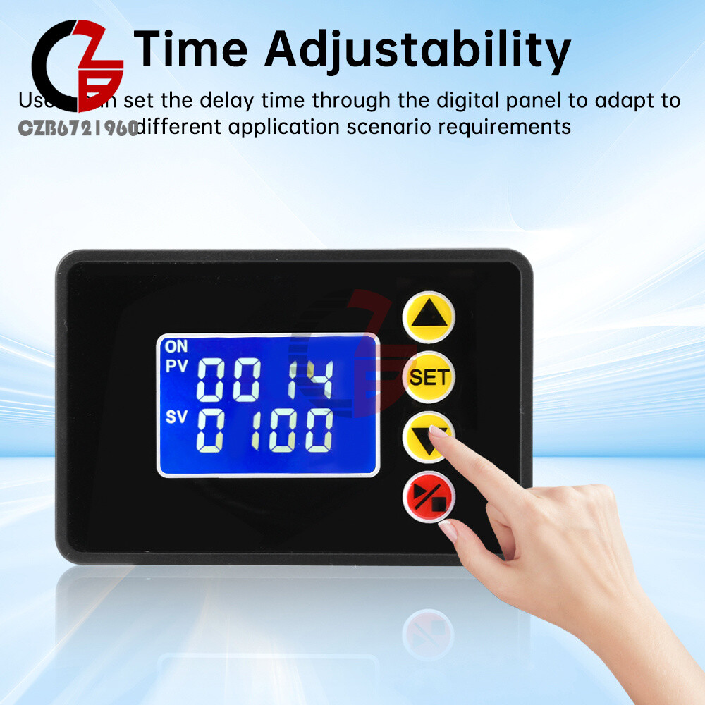 W3050 AC110-220V LCD Digital Microcomputer Time Controller Delay Relay Module