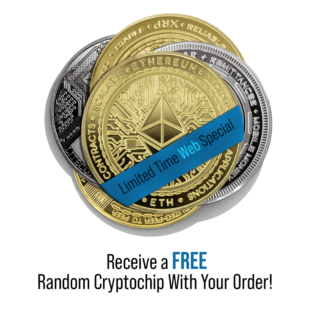 Cryptochips | Ethereum 2021 (ETH) Physical Crypto Coin