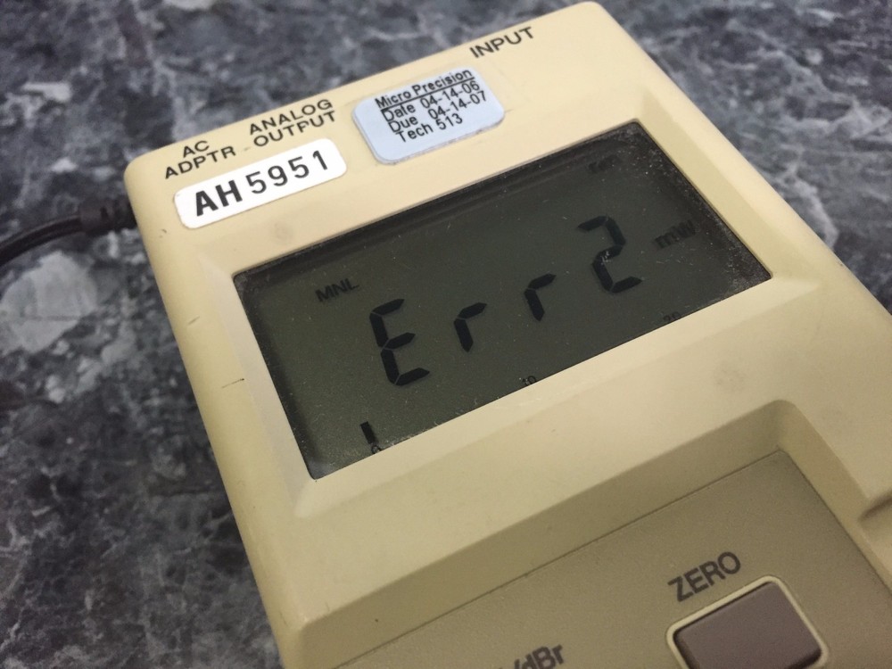 Advantest Optical Power Meter TQ8210 - Needs Sensor