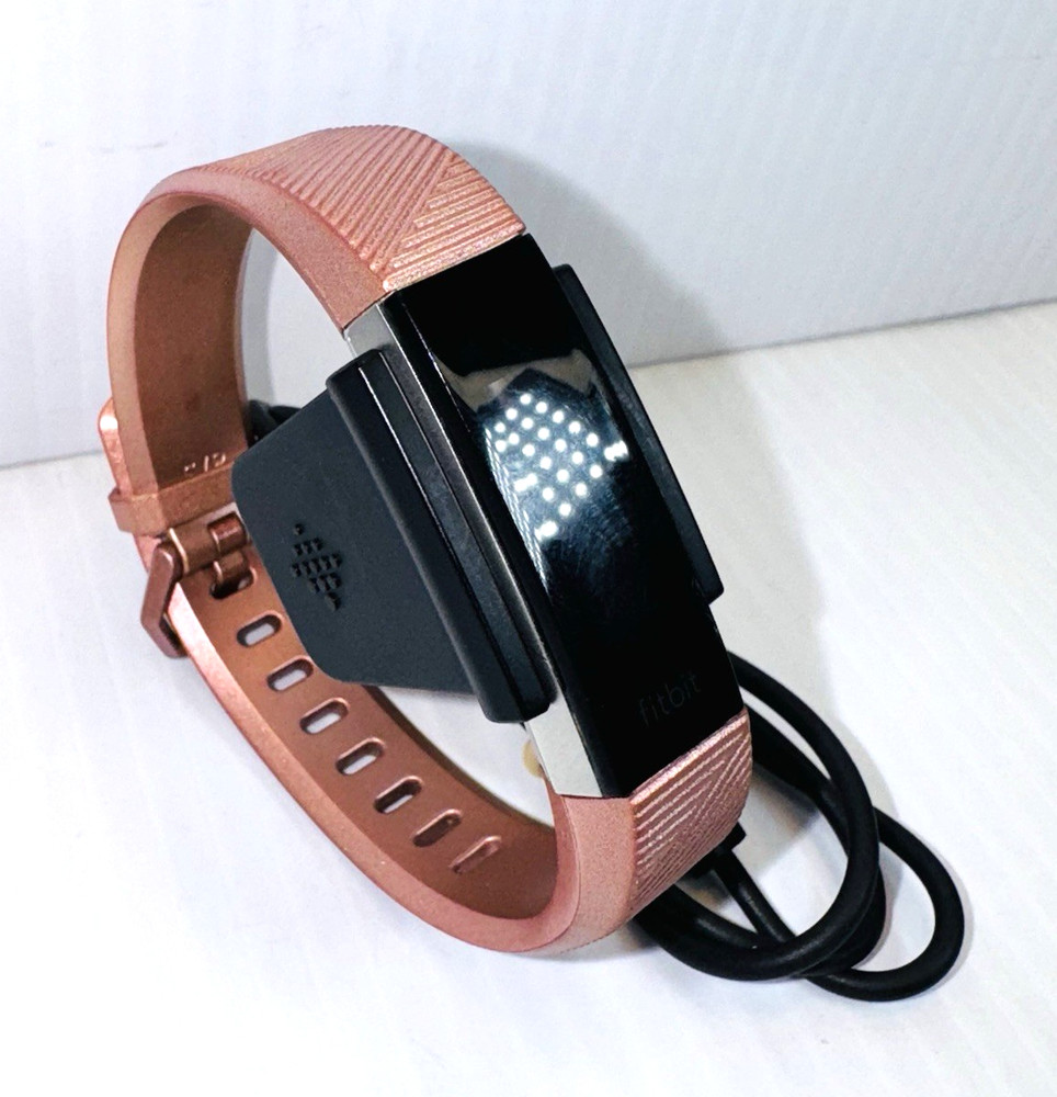 Fitbit Alta HR Silver Small (US Version) with Charger - Tested & Works Perfect