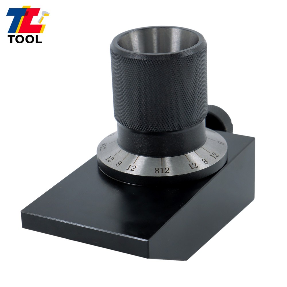 Efficient End Mill Sharpener With 5C Collet & Angle Grind Fixture