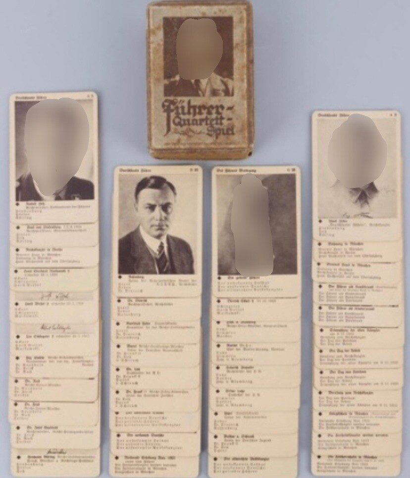 Fuhrer Quartett Spiel