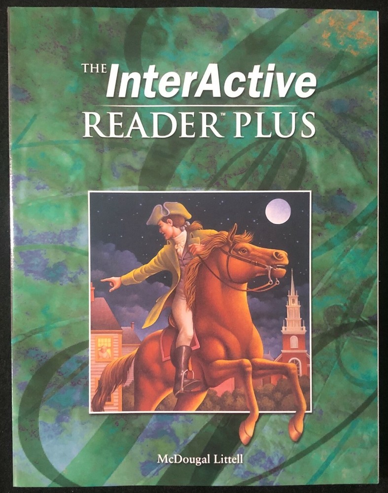 8th Grade - THE INTERACTIVE READER PLUS - The Language of Literature (2003)