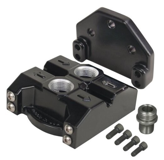 35708 Premium Series Remote Filter Mount , Black
