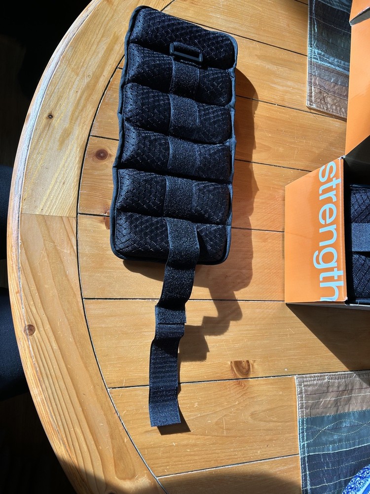 BOLLINGER Adjustable Ankle Weights, 5-Pound Pair (10 lb total)