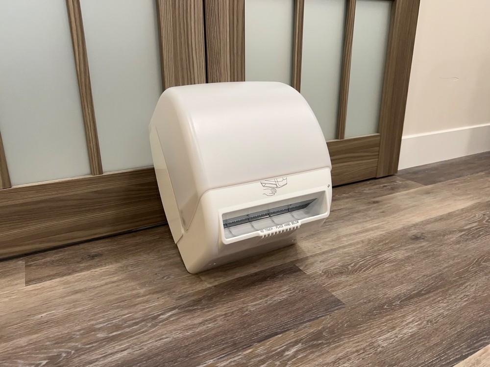 PAPER TOWEL DISP, ELECTRONIC HF WHITE TRANS