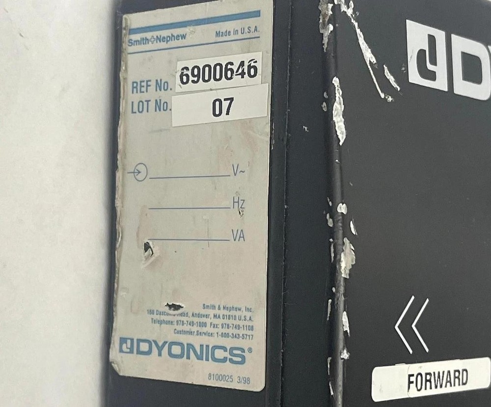 Smith Nephew Dyonics 6900646 Foot Switch