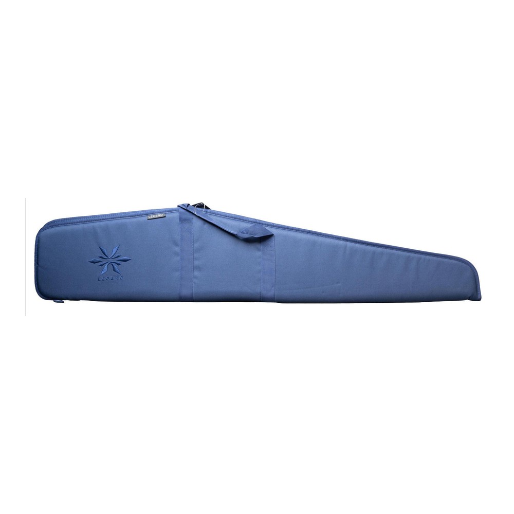 Legend Pegasus Scoped Rifle Case 48" Foam Padded Polyester Zipper Pull Blue