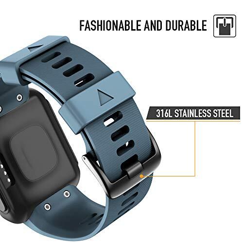 for Garmin Forerunner 35 Band Soft Silicone Replacement Watch Strap
