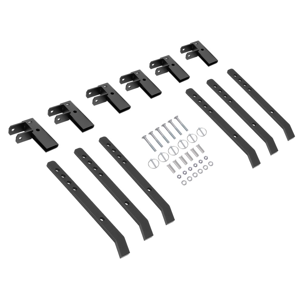 For ATV UTV Chisel Plow Implement Scarifier W/6 Independently Adjustable Chisels