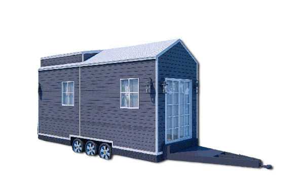 Tiny Mobile Home with Loft | 23.5'x8' | 188 Sq Ft | Design Plans