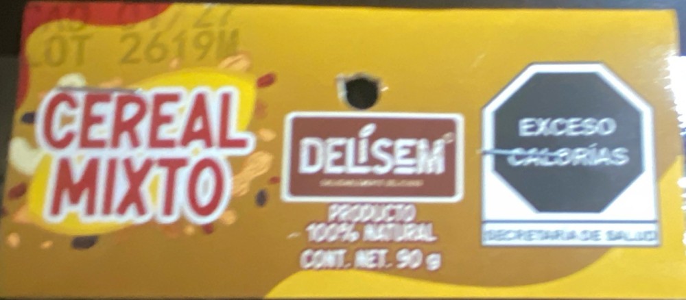 Delisem Cereal Mixto 100% Natural 90g