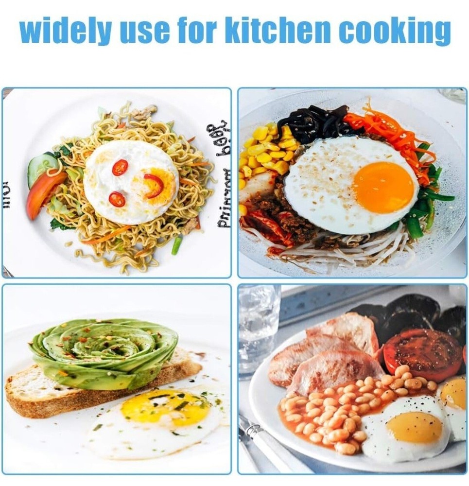 Assorted Color Silicone Egg Ring (4 Pack)