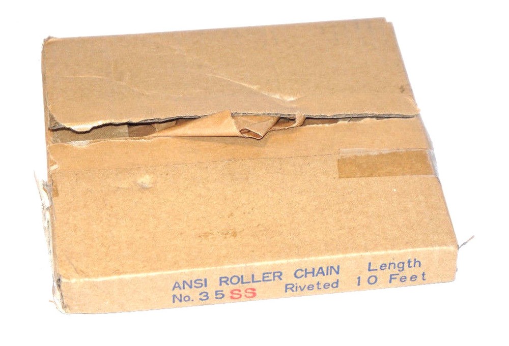 NEW ANSI 35SS 10FT, ROLLER CHAIN