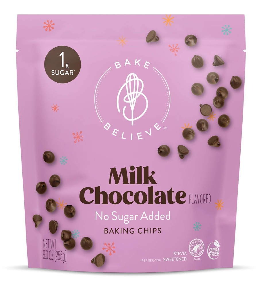 Bake Believe Keto Milk Chocolate Baking Chips 9 oz
