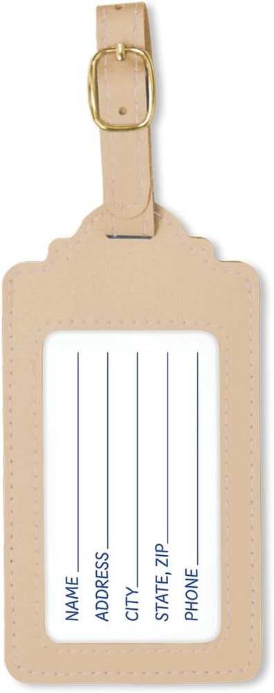 Molly & Rex Destinations Linework Luggage Tag (38262) Destination