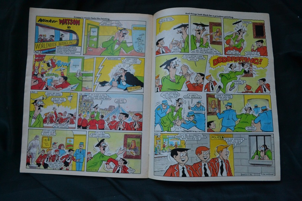 DANDY Comic 05/11/94 Issue #2793 November 5th 1994 Dan Eats Hottest Curry