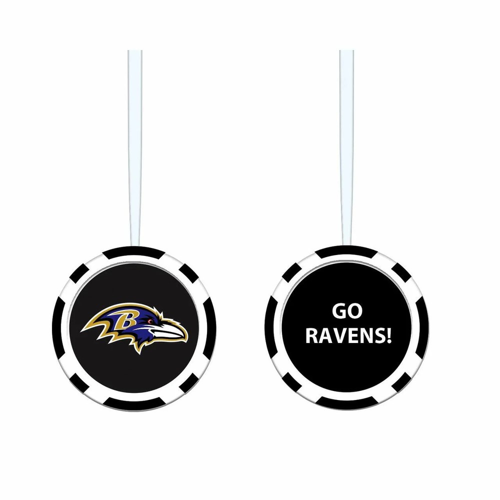 Baltimore Ravens Ornament Game Chip - Special Order