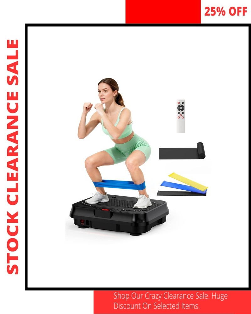 Vibration Exercise Machine Lymphatic Drainage