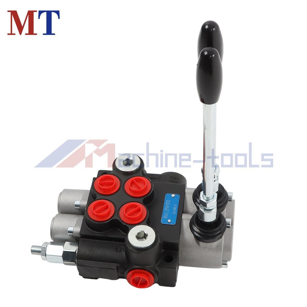 BSPP 2 Spool High-Flow Valve 3600 PSI for Custom Hydraulic Systems