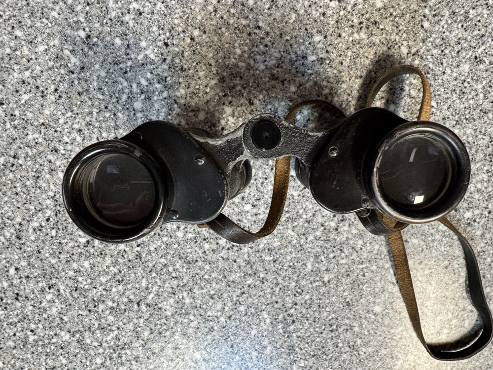 WW2 German binoculars Deinstglass 6x30 Factory Code ddx +