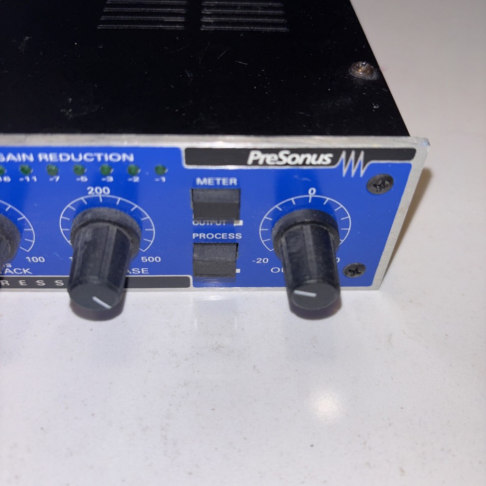 PRESONUS BLUE MAX/SMART COMPRESSOR as is untested no power cord
