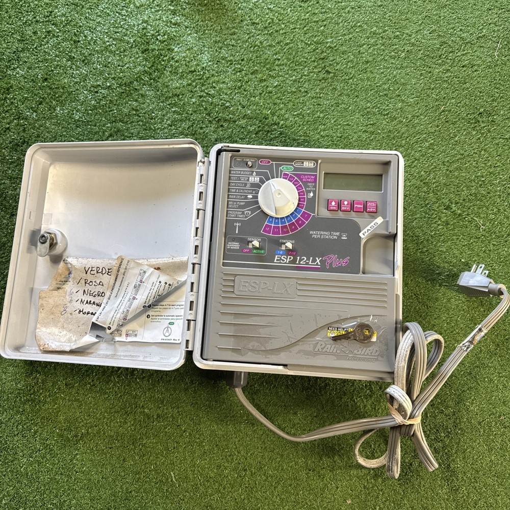 Rainbird ESP 12-LX Plus Professional Irrigation Controller Timer Works
