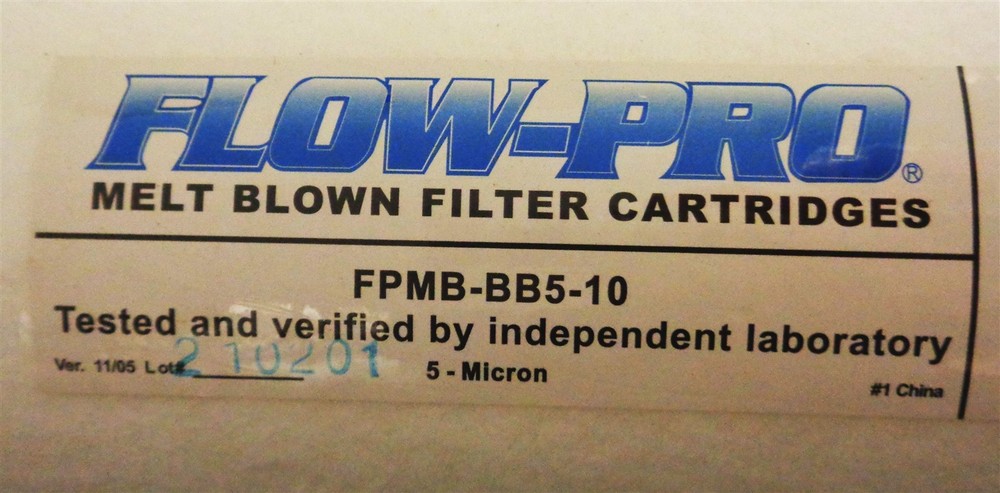 2PK Flow-Pro FPMB-BB5-10 5-Micron Filter Cartridges