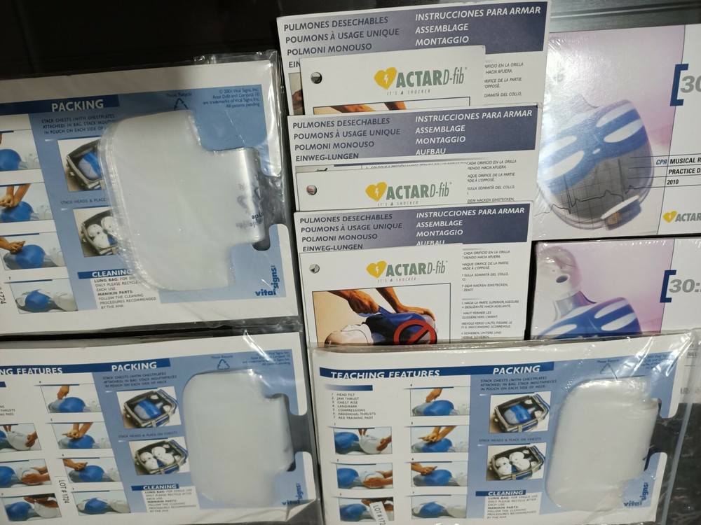 ACTAR D-fib Dfib Disposable Lungs 50-Pack