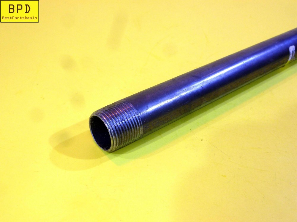 4x Threaded Pipe Nipples 10" x 3/4" NPT