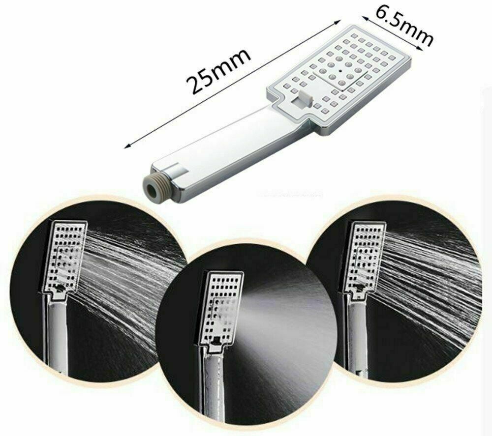 ELLO&ALLO Led Rainfall Waterfall Shower Panel Tower Rain Massage Body System Jet