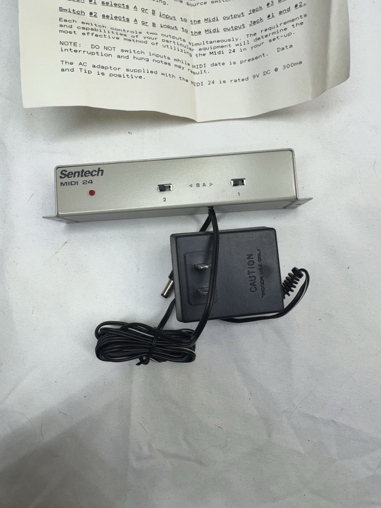 Sentech MIDI 24 Thru Box