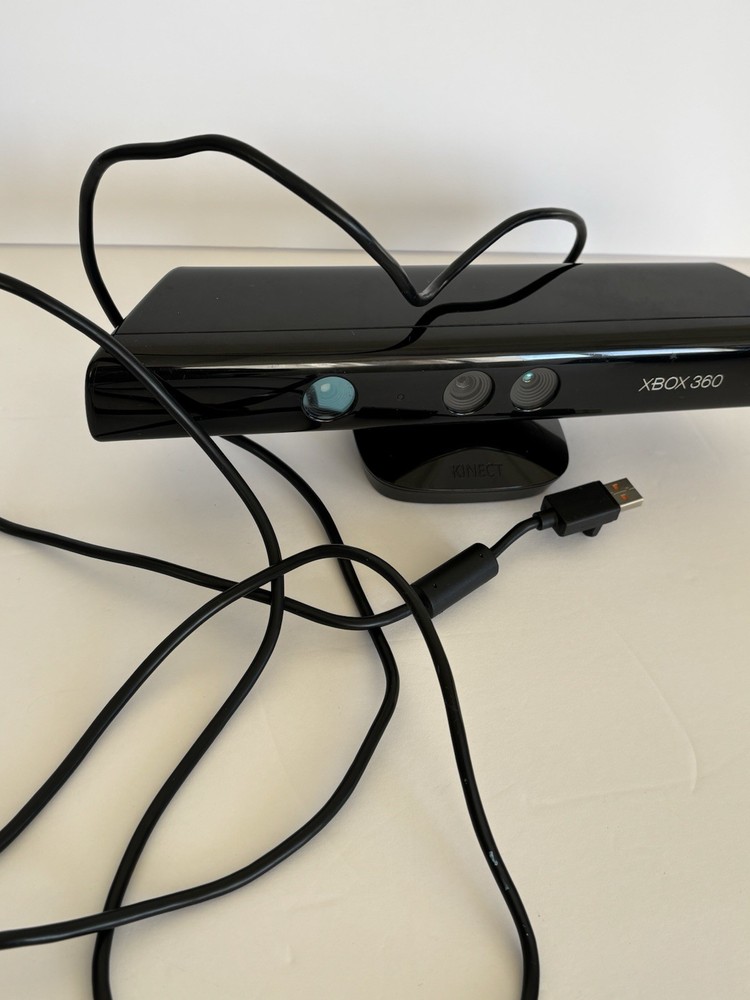 Microsoft Xbox 360 Kinect Sensor Bar Model 1414 Black Tested & Working