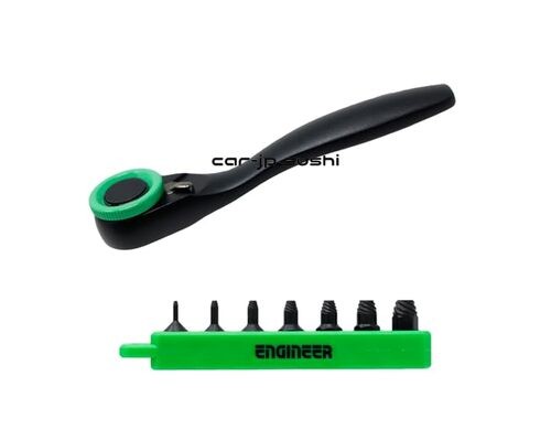Engineer Ratchet Wrench Mini Screw Mole Extra Short DZ-373