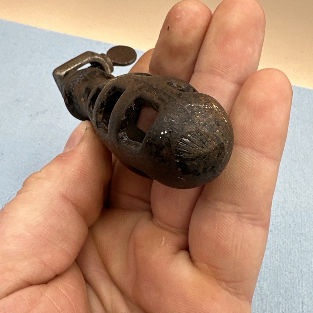 Vintage Metal file Handle - Cast Iron File Handle