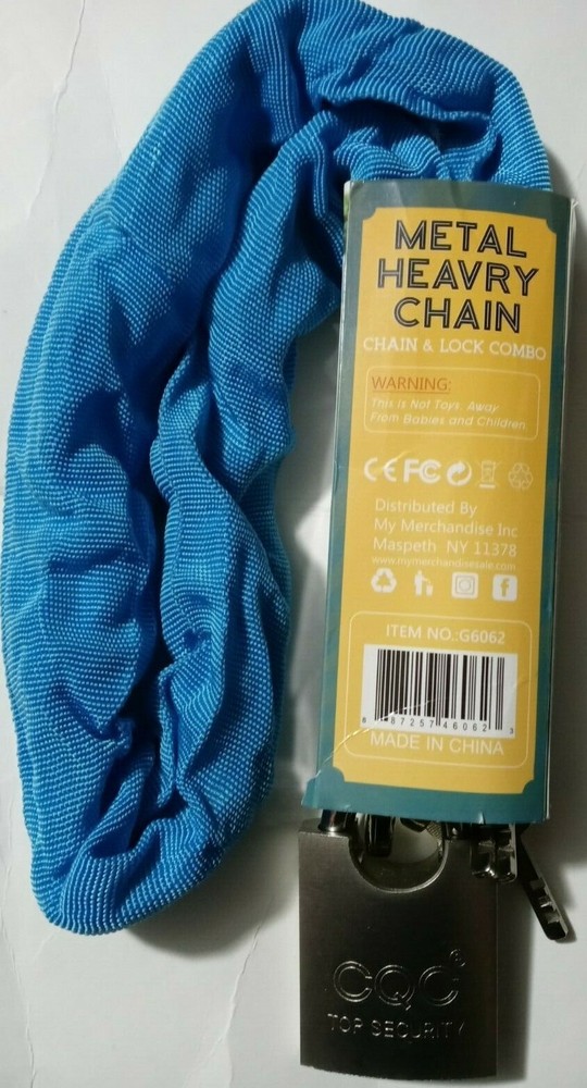My Merchandise Maximum Security Square Chain & Sleeve 5/16" Diameter Chain Link