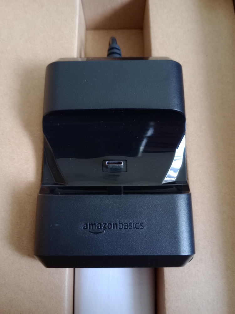 AmazonBasics Charging Dock for Nintendo Switch Pro Controller with USB Cable