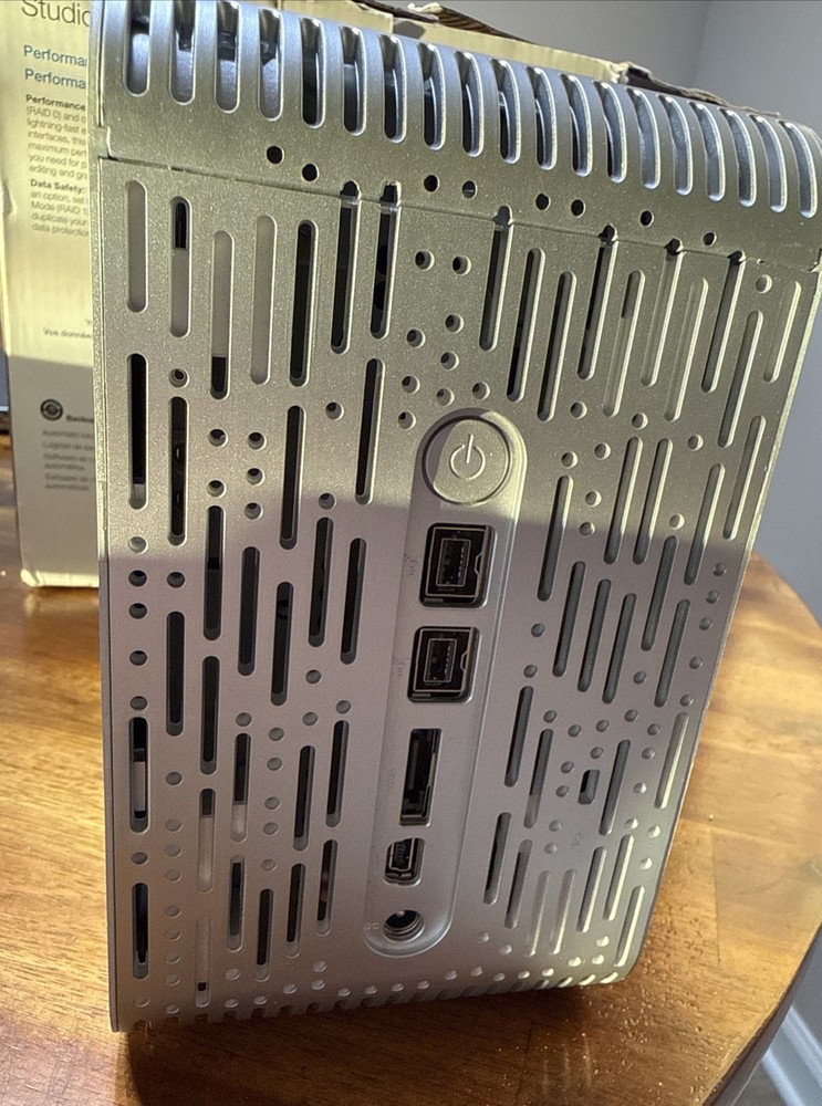 WD My Book Studio Edition II 2TB External Hard Drive RAID Tested Working
