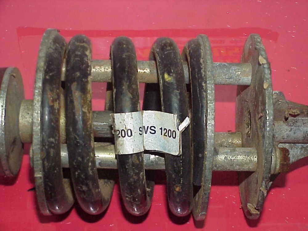Pull Bar 16-1/2" Torque Bushing Absorber Link with Swift 5" O.D. #1200 Spring D5