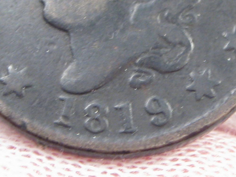 1819 Large Cent. #39