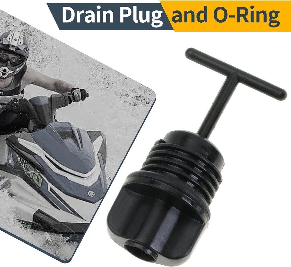 Drain Plug & O-Ring for Yamaha Wave Runner FX Cruiser Replace EU0-62282-00-00