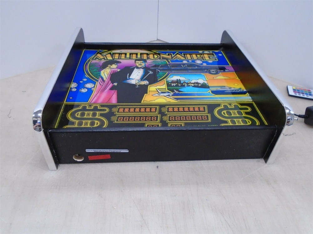 Williams Millionaire Pinball Head LED Display light box