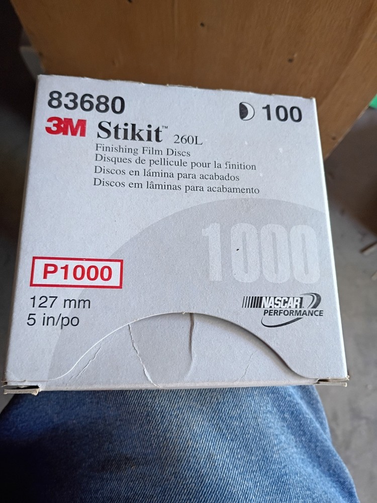 3M Stikit P1000 Finishing Discs